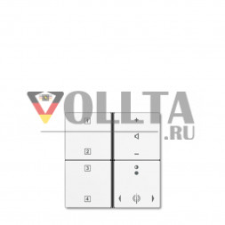 Jung RANLS914TSWW LS990 клавишный блок с Radio цвет: альпийский белый