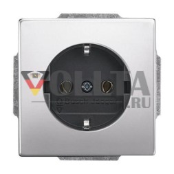 Busch-Jaeger 20 EUC-866 Вставка розетки SCHUKO® из нержавеющей стали