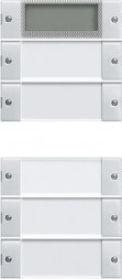 Gira 214503 KNX сенсорный кнопочный сет пятерная Plus цвет:чисто белый, тон:глянец