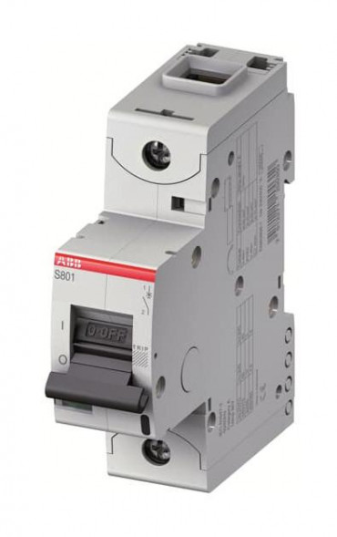 ABB Stotz-Kontakt 2CCF019974R0001 S801S-UCB3 3A 1-полюсный высокопроизводительный автоматический выключатель