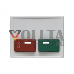 Berker 12490069 Arsys кнопка вызова, крышка, цвет:полярная белизна, тон:глянец
