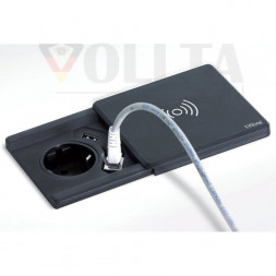 EVOline Square80 Белый 1x питание (BF) / 1x USB / 1x RJ45 кабель