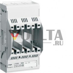Hager LT050U NH00-base 3x160A монтажная пластина 70qmm