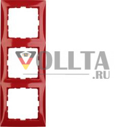 Berker 10138962 рамка красная, глянцевая Berker S.1