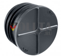 Kaiser 1040-40 Заглушка для кабелепровода, ECON M40 25 штук