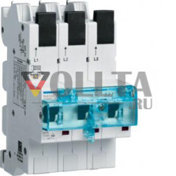 Переключатель Hager HTS332E SLS 3-полюсный 32A для сборной шины