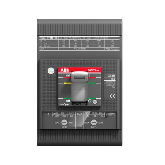 ABB Stotz-Kontakt XT2N 160 MA 32 Im=192...448 3p FF, XT2N 160 MA 32 IM=192...448 3P FF Компактный автоматический выключатель Tmax XT2, 1SDA067050R0001