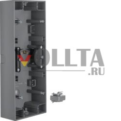 Berker 10437006 Корпус для поверхностного монтажа, 3-х полосный, антрацитовый, матовый Berker K.1