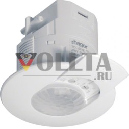 Датчик присутствия Hager TCC521E KNX с выходом DALI 360 градусов
