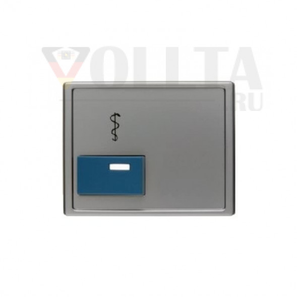 Berker 12239004 Arsys Arztruf/кнопка вызова, крышка, цвет: благородная сталь