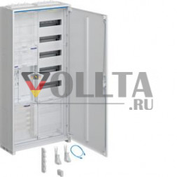 Hager ZB32SEQ15 1ZP eHZ 1100mm 2field. Полный шкаф