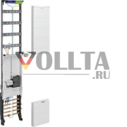 Шкаф счетчика Hager ZH53W9SN 1ZP 1 поле 1350 мм
