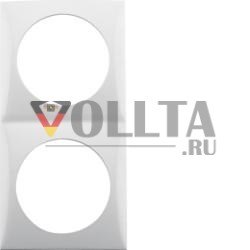 Berker 918262519 Рамка 2-сторонняя полярно-белая, глянцевая IntegroFlow