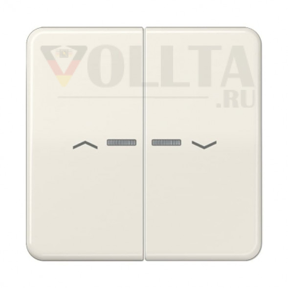 Jung CD595KO5P CD500 KNX кнопка, клавиша крышка, цвет: кремово-белый
