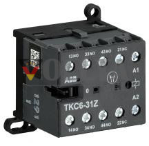 ABB Stotz-Kontakt TKC6-31Z-55, миниатюрный вспомогательный контактор 50-90 В постоянного тока, GJH1213061R5315