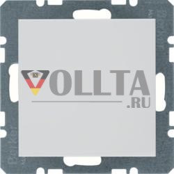 Berker 10098989 Глухая крышка с центральной частью полярно-белый, глянцевый Berker S.1/B.3/B.7
