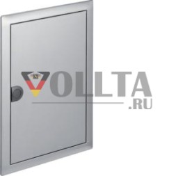 Hager VZ262N рама Volta 2 ряда с дверцей из нержавеющей стали