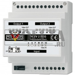 Jung TKVV2REG TKM Видео распределитель REG