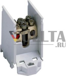 Hager K02SN клемма основной линии 1-полюсная 1x25/2x16qmm