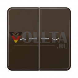 Jung CD595KO5PBR CD500 KNX кнопка, клавиша крышка, цвет:коричневый