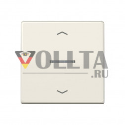 Jung AS5232S AS500 Переключатель для жалюзи стандарт крышка, цвет: кремово-белый