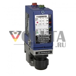 Schneider Electric XMLB010A2S12EX 10 бар регулируемый гистерезис 2 точки переключения 1НЗ/реле давления