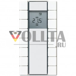 Jung RCD2044WW LS990 KNX Комнатный контроллер 8-ой цвет: альпийский белый