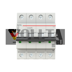 Busch-Jaeger 2CDS253188R0404 Elfaplus 6kA C-40A 3P+N автоматический выключатель