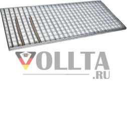 Решетка для пола Hager ZAY90275 из листовой стали 390x890x45