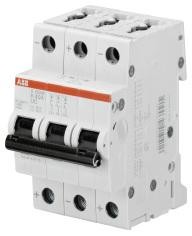 ABB Stotz-Kontakt S203M-Z60UC, Автоматический выключатель Z-Char., 10 кА, 60 А, 3П, 2CDS273061R0588