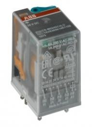 ABB Stotz-Kontakt CR-M012DC3L, вставное интерфейсное реле 3We, A1-A2=12VDC, 250V/10A, светодиод, 1SVR405612R4100