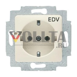 Busch-Jaeger 20 EUCQ/DV-212 Розетка SCHUKO®, с надписью «EDV» белая