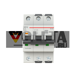 Busch-Jaeger 2CDS383088R0065 EN253B06 B 25kA 6A 3P автоматический выключатель
