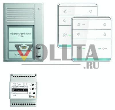 TCS PSC2320-0000 TASTA PACKS Аудио внутренняя связь для наружного крепления для 2 WE
