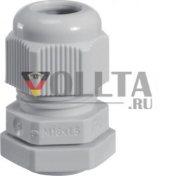 Кабельный ввод Hager VZ016M IP65 M16
