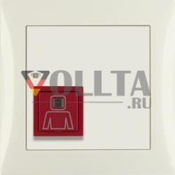 Berker 52068982 кнопка вызова с рамкой белая, глянцевая Berker S.1