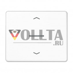 Jung SL5232WW SL500 Переключатель для жалюзи стандарт крышка, Цвет алюминевый цвет: альпийский белый