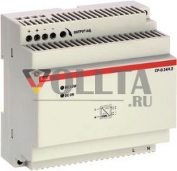 ABB Stotz-Kontakt CP-D 24/4.2 , блок питания CP-D 24/4.2 Вход: 100-240 В переменного тока Выход: 24 В постоянного тока/4,2 А , 1SVR427045R0400