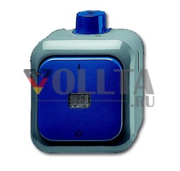 Переключатель кулисный Busch-Jaeger 2601/2 WDI, 2-полюсный, выключатель