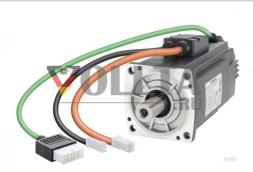 Siemens SIMOTICS шаговый двигатель 230В, 3-фазный, номинальная мощность 0,75 кВт, артикул 1FL6042-2AF21-1AB1.