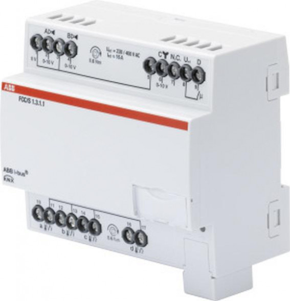 ABB Stotz-Kontakt FCC/S1.3.1.1 , Контроллер фанкойла, 3 x 0-10 В, REG , 2CDG110214R0011