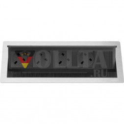 EVOline Fliptop Push XL / Netbox 4 розетки (британского образца)