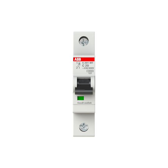 Автоматический выключатель ABB Stotz-Kontakt 2CDS271445R0204 S201MT-C20 C-Char.10kA 20A 1P