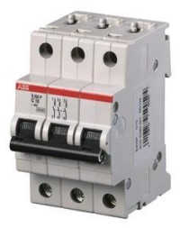 ABB Stotz-Kontakt S203P-Z20, Автоматический выключатель Z-Char., 25 кА, 20 А, 3П, 2CDS283001R0488