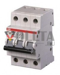 ABB Stotz-Kontakt E203/80G, разъединитель 3P, 80A, ручка переключателя серая изменение происхождения + категория использования, 2CDE283001R1080