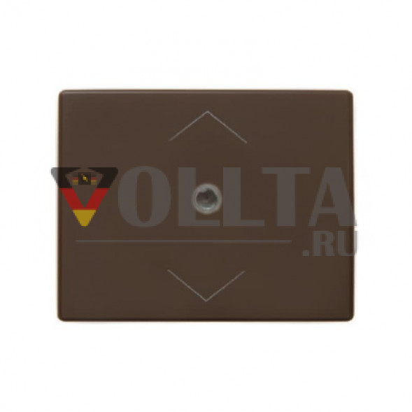 Berker 17710011 Arsys RolloTec кнопка комфорт  цвет:коричневый, тон:глянец