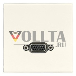 Система мультимедийного подключения Jung MALS1102 VGA, серия LS, белый