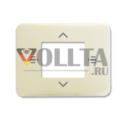 Busch-Jaeger 6108/61-22G центральная плата для элемента управления 6-позиционная слоновая кость/белый