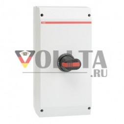 ABB Stotz-Kontakt OTP90T6U, выключатель безопасности 6-полюсный 45 кВт 400 В с черной ручкой, 1SCA022430R2460