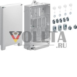 Hager ZAN434S домовая соединительная коробка K4 144x245x415